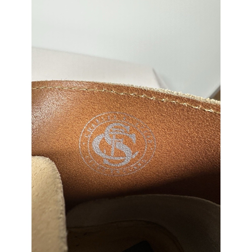 Clarks‎ Originals Mens Desert Boot Sand Suede Chukka Crepe Sole Tan Size 9 - Picture 10 of 12